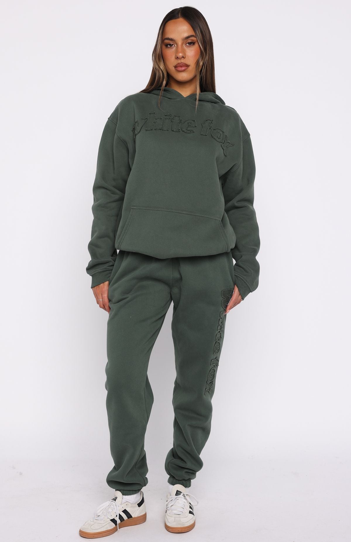 From Archives Lexi Oversized Khaki Hoodie