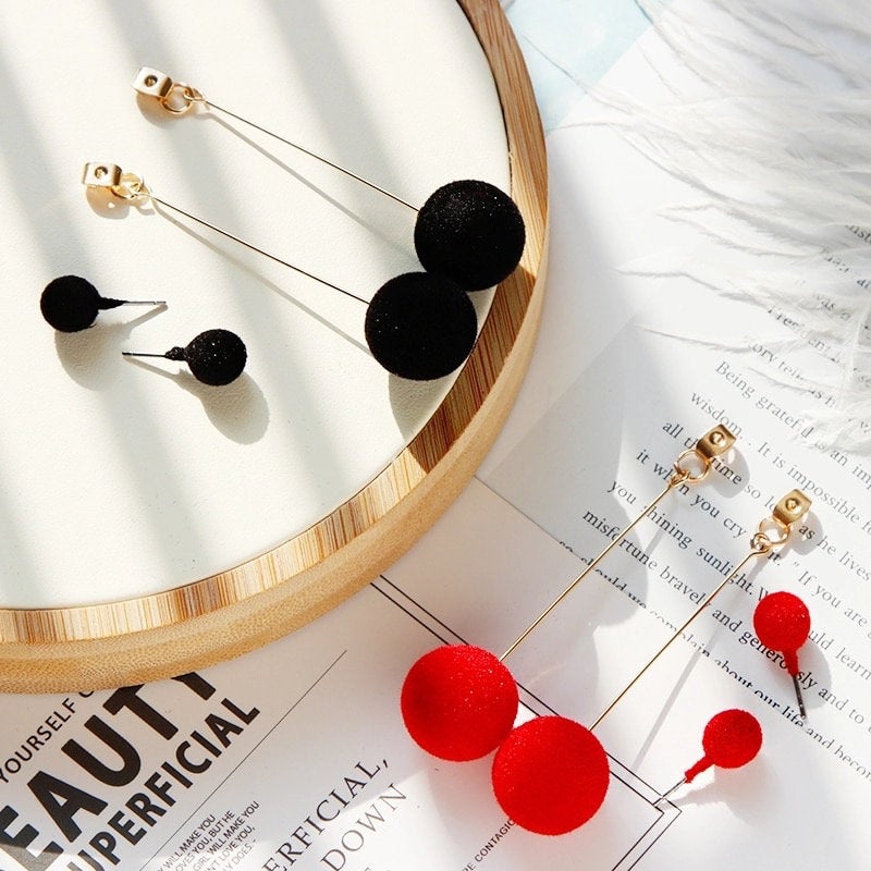 Hanging Ball Dangle Earring