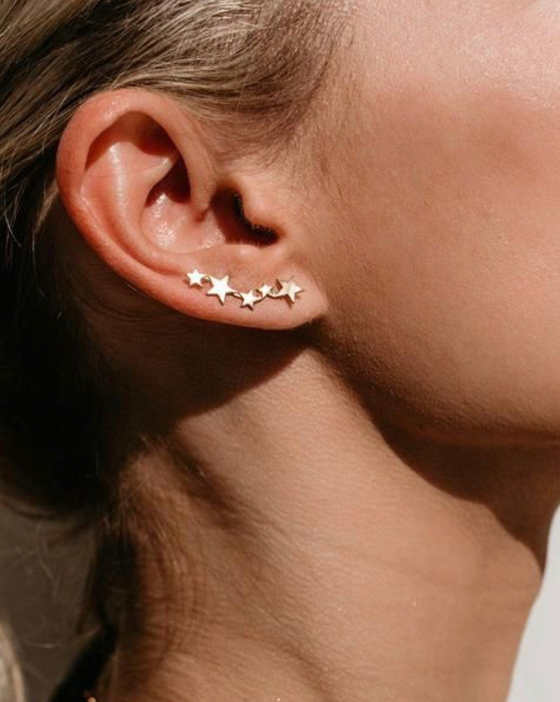 Star Ear Climber Crawler Earring
