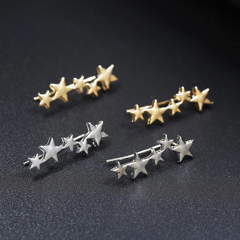 Star Ear Climber Crawler Earring