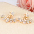 Crystal Teardrop Ear Threader Earring