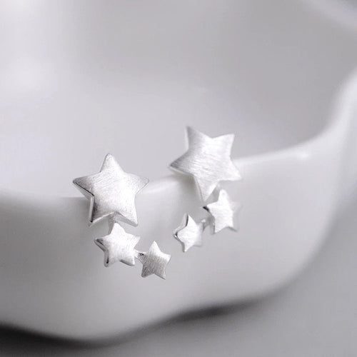 Small Ear Crawler Star Earring