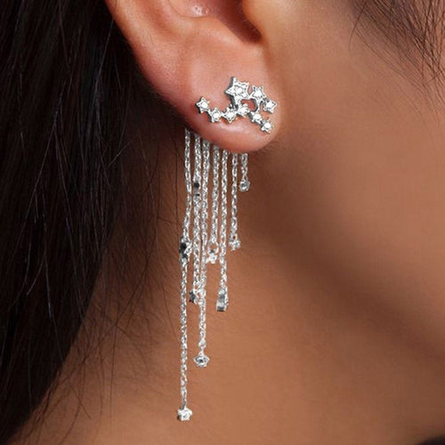 Constellation Star Ear Jacket Earring