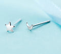 Tiny Star Moon Mismatched Earring