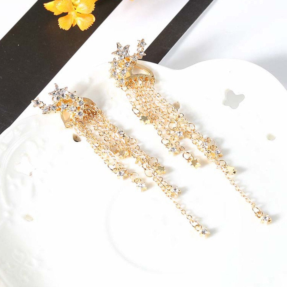 Constellation Star Ear Jacket Earring