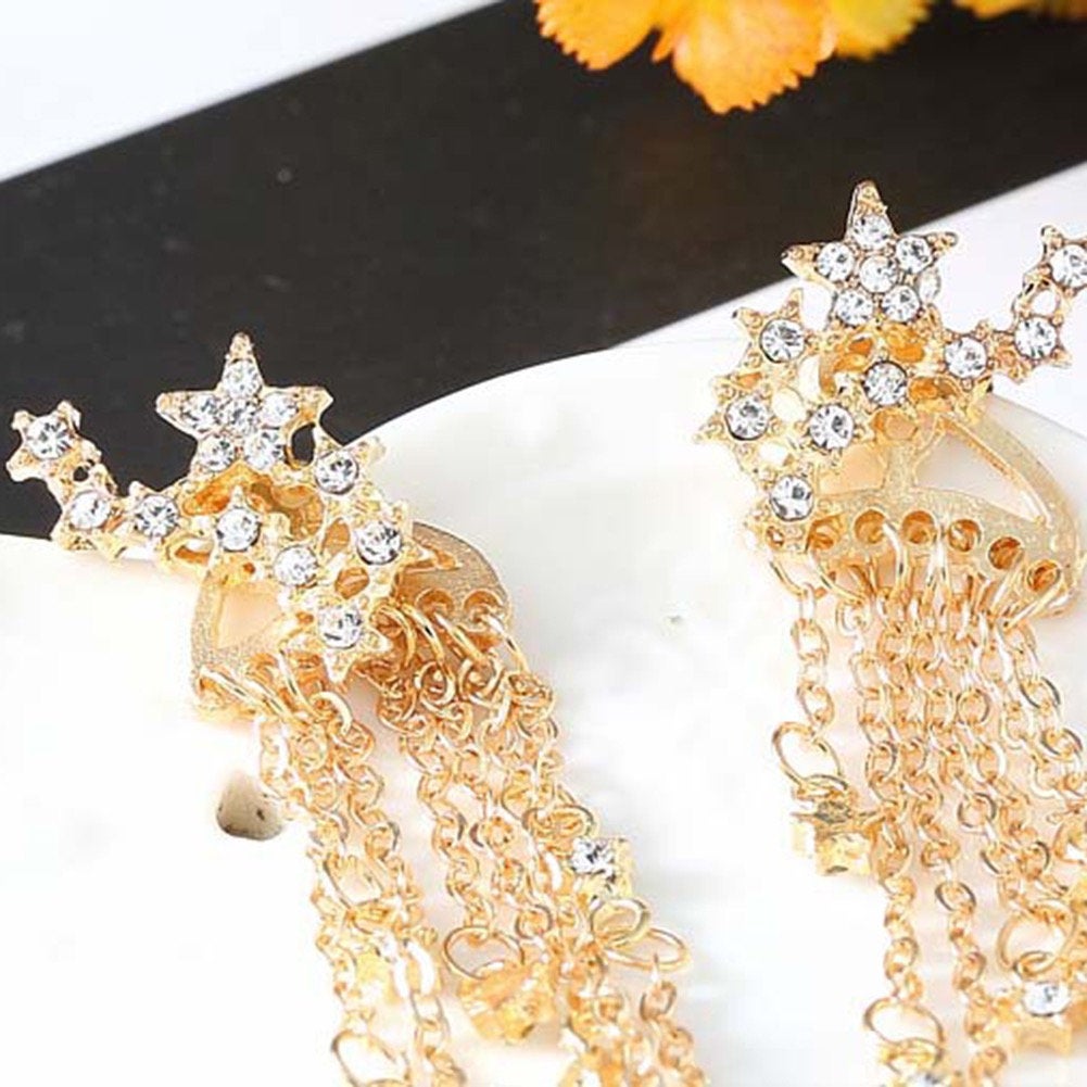 Constellation Star Ear Jacket Earring