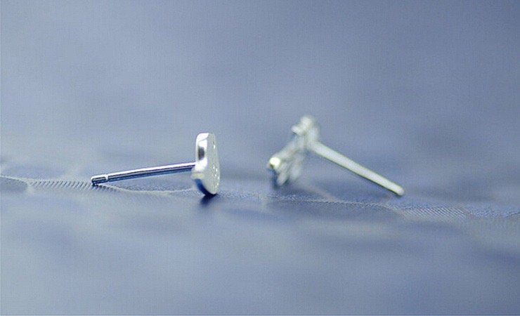 Bird Leaf Mismatched Earring