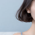 Open Triangle Metal Earring