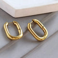 Link Chain Chunky Oval Earring