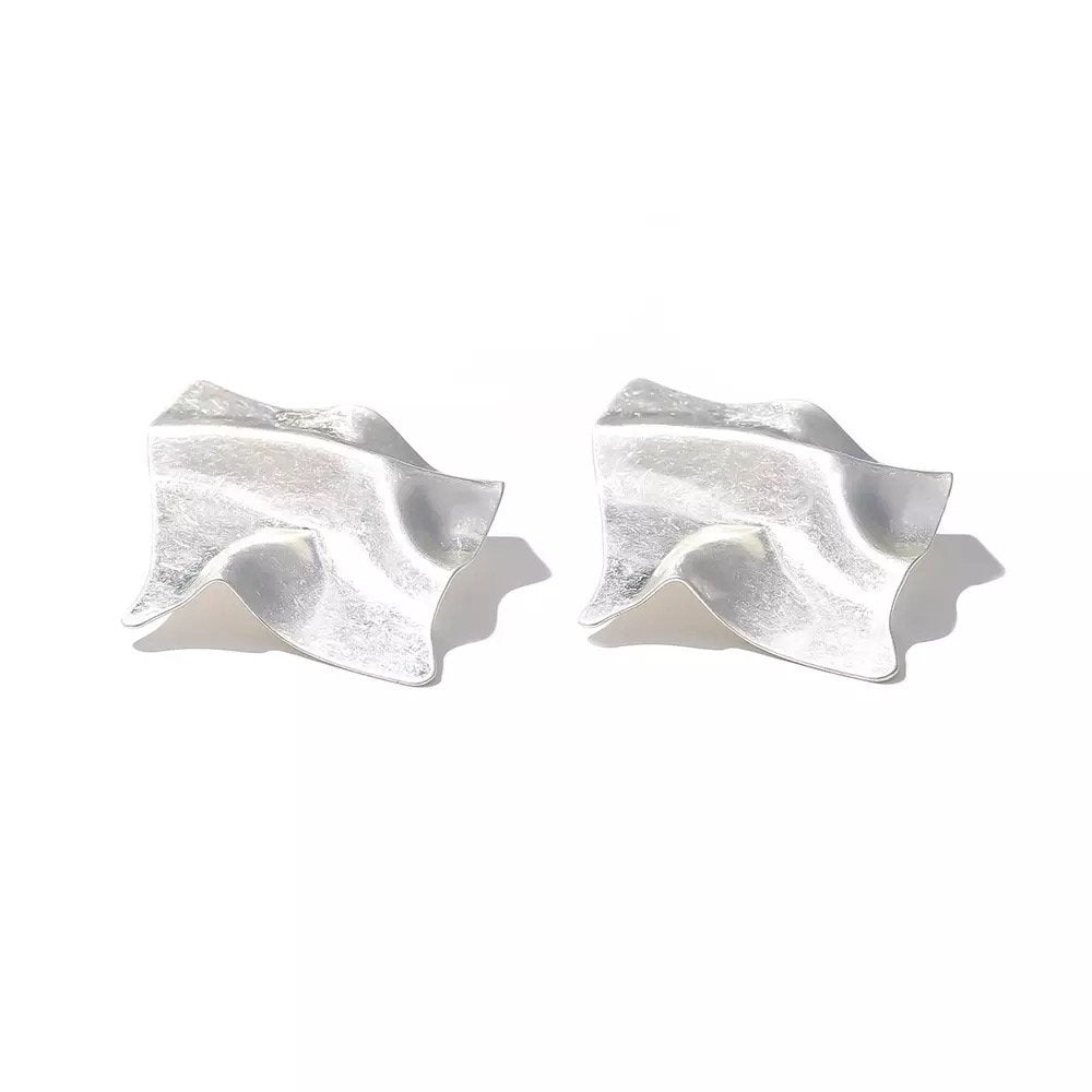 Square Asymmetric Bold Earring