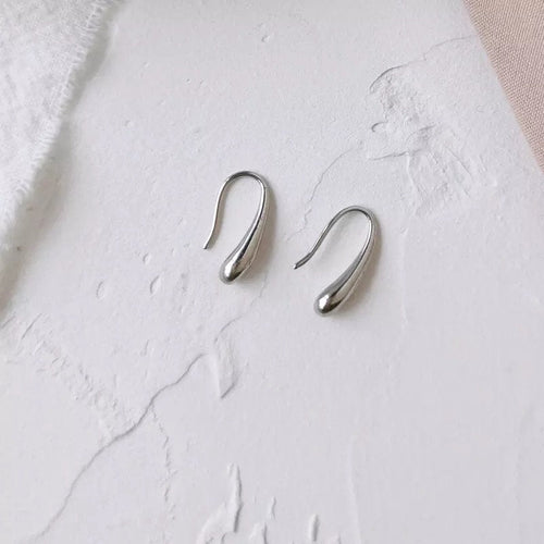 Tiny Teardrop Minimalist Earring
