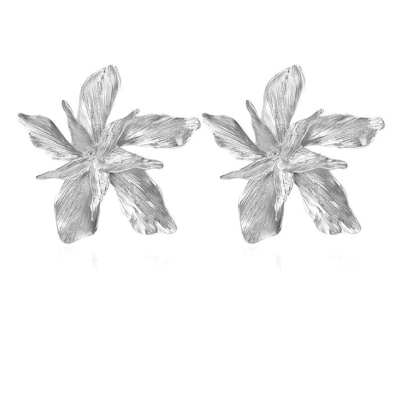 Tropical Flower Colorful Earring