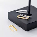 Crystal Micro Paved Ear Climber Earring