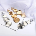 Long Multi Disc Earring