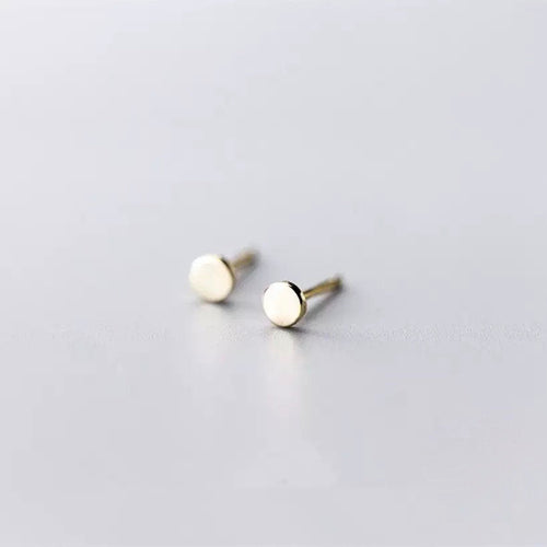 Silver Tiny Stud Minimalist Earring