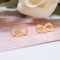 Infinity Stud Simple Earring
