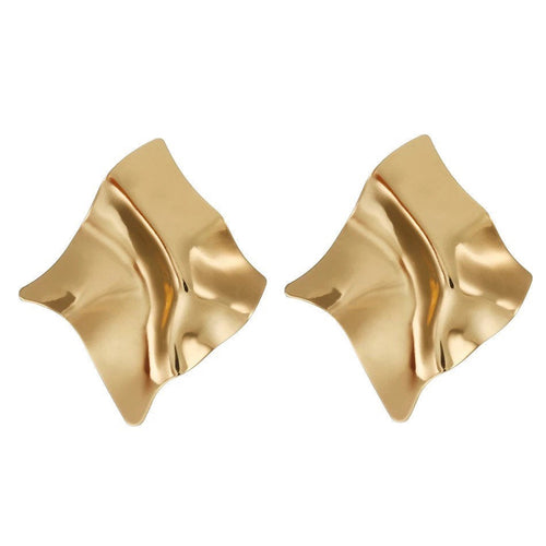 Square Asymmetric Bold Earring