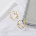 Chic Link Chain Hollow Hoop Earring