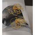 Metal Flower Minimalist Earring