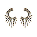 Exaggerated Crystal Spiked Earring