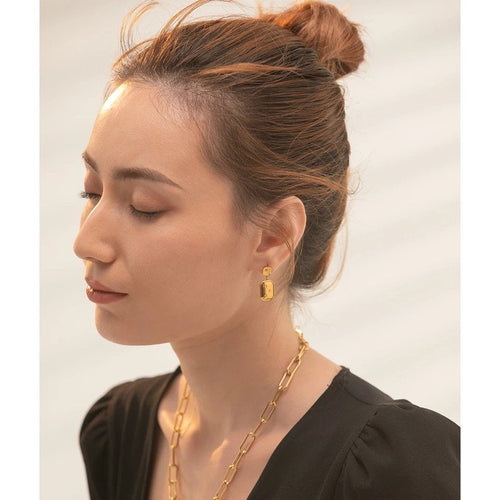 Framed Night Sky Celestial Earring