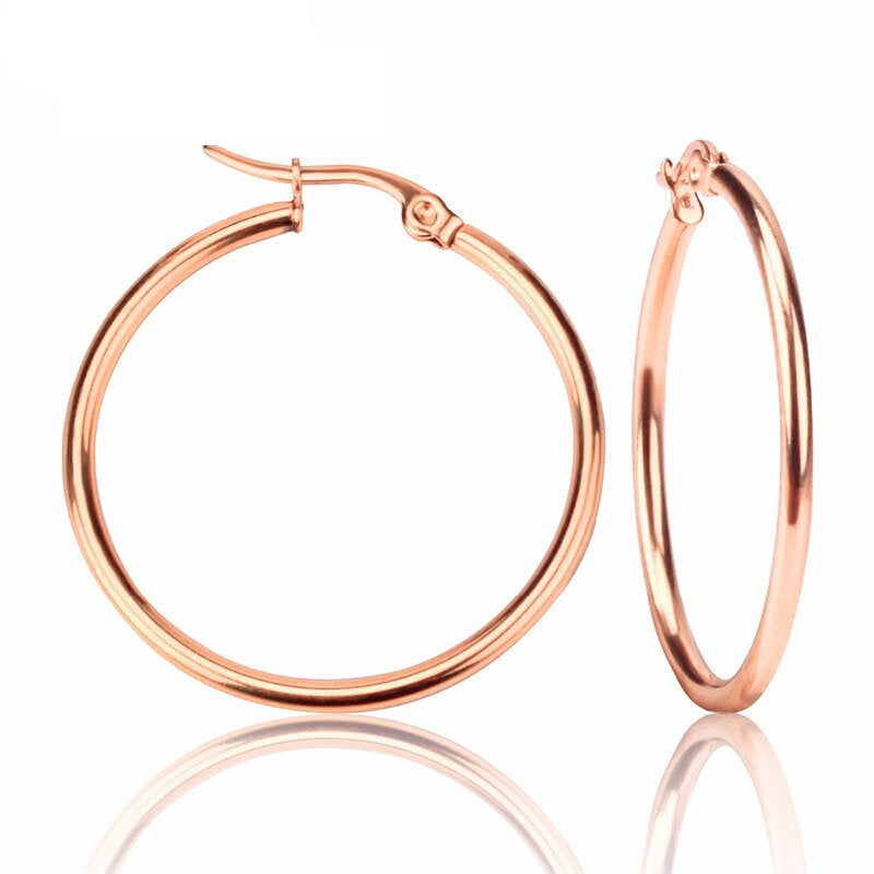 Classic Hoop Gold Earring