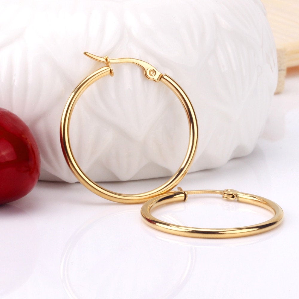 Classic Hoop Gold Earring