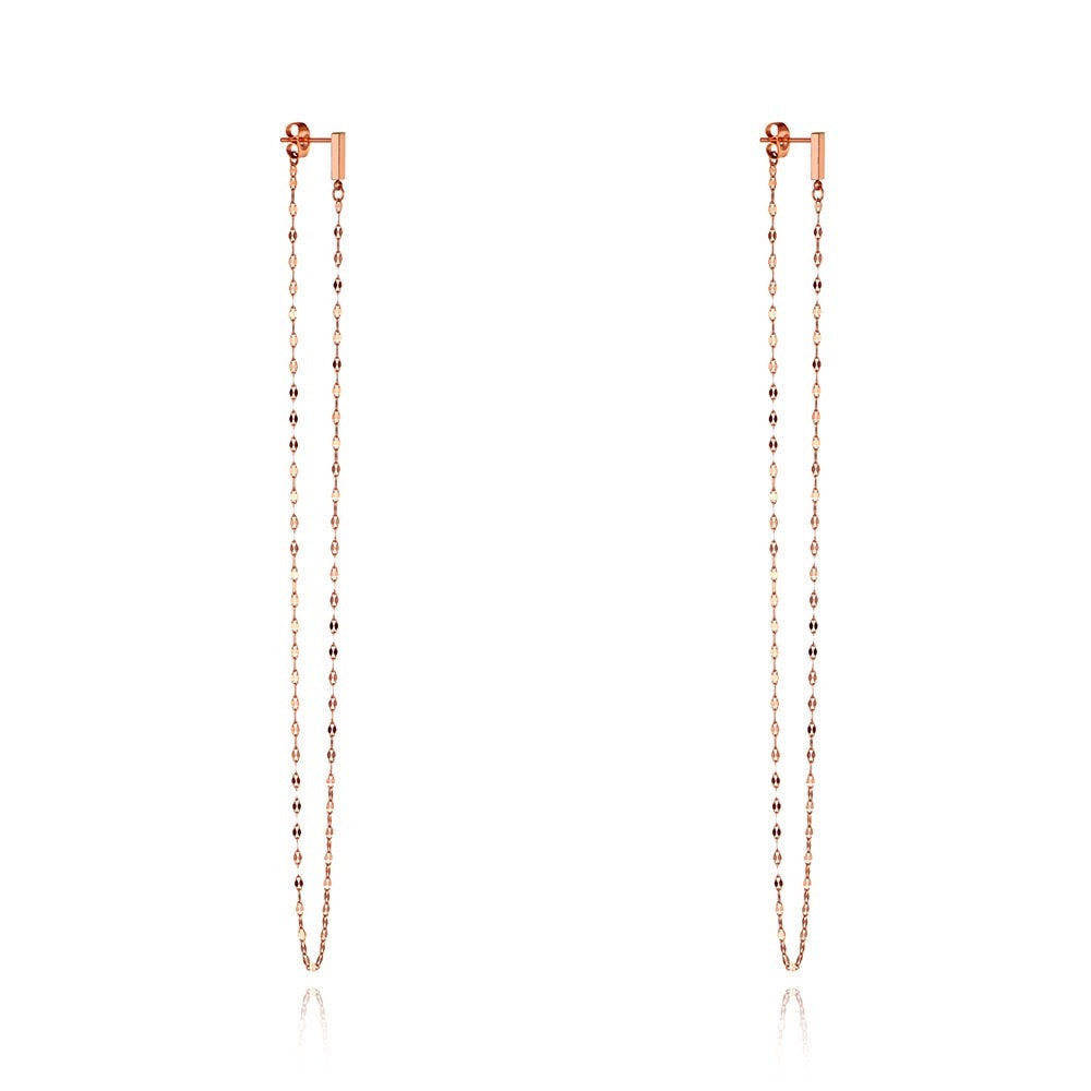 Delicate Chain Wrap Earring
