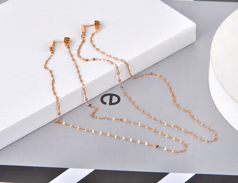 Delicate Chain Wrap Earring