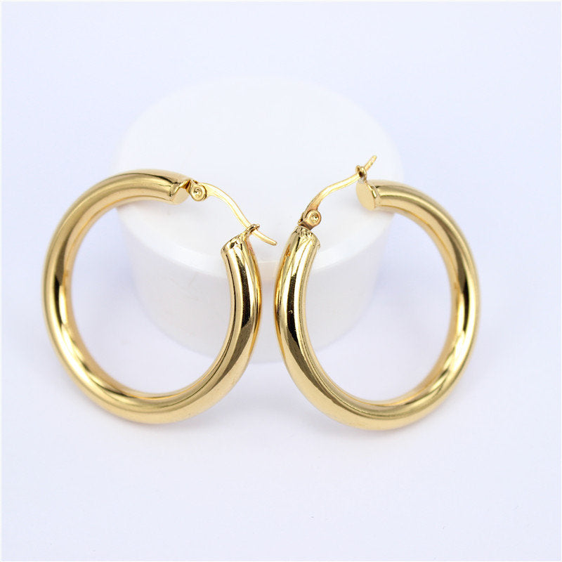 Classic Hoop Gold Earring