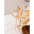 Crystal Link Tassel Dangle Earring