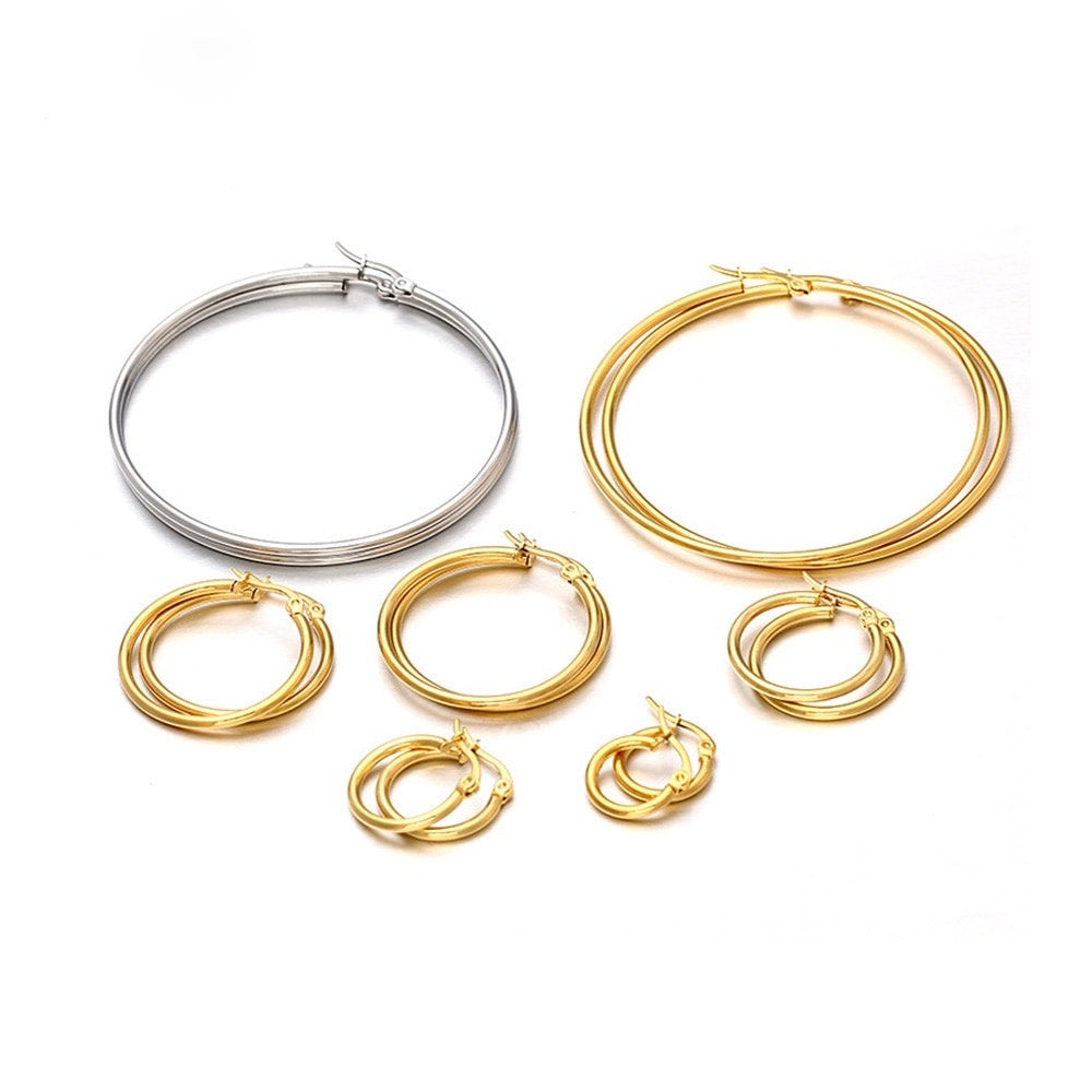 Classic Hoop Gold Earring
