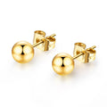 Tiny Bead Stud Minimalist Earring