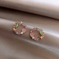 Crystal Wreath Mermaid Earring