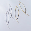 Crossover Threader Dangle Earring
