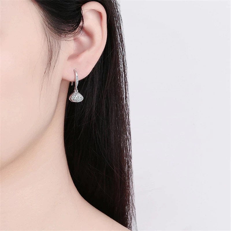 Hidden Treasure Seashell Earring