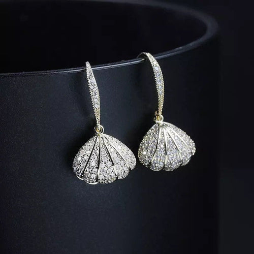 Hidden Treasure Seashell Earring