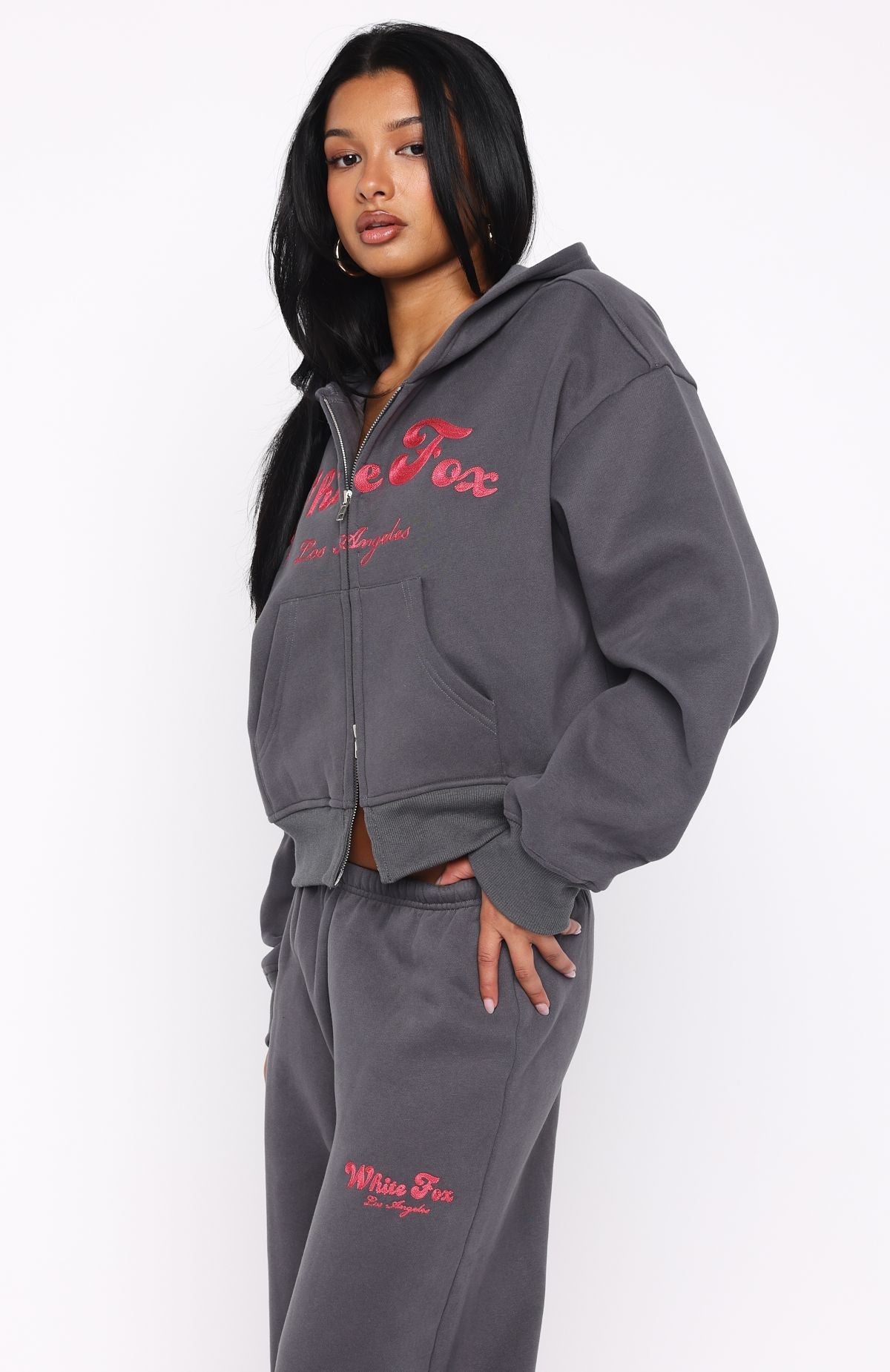 Through Thick Thin Boxy Volcanic Hoodie
