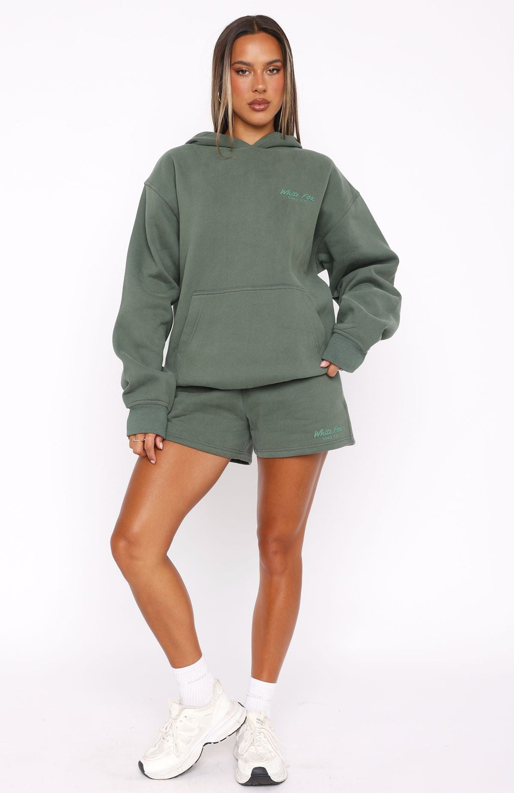 Dark Green Leisure Edition Lounge Short
