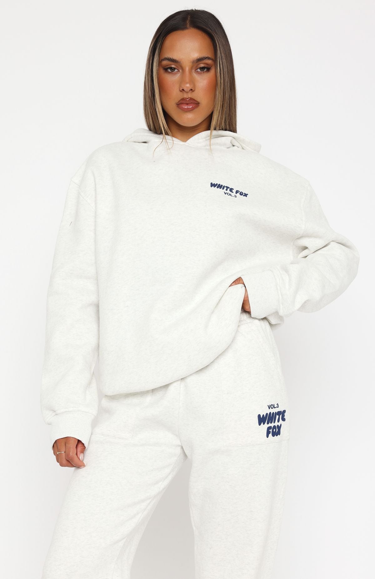 Offstage Mineral Grey Hoodie