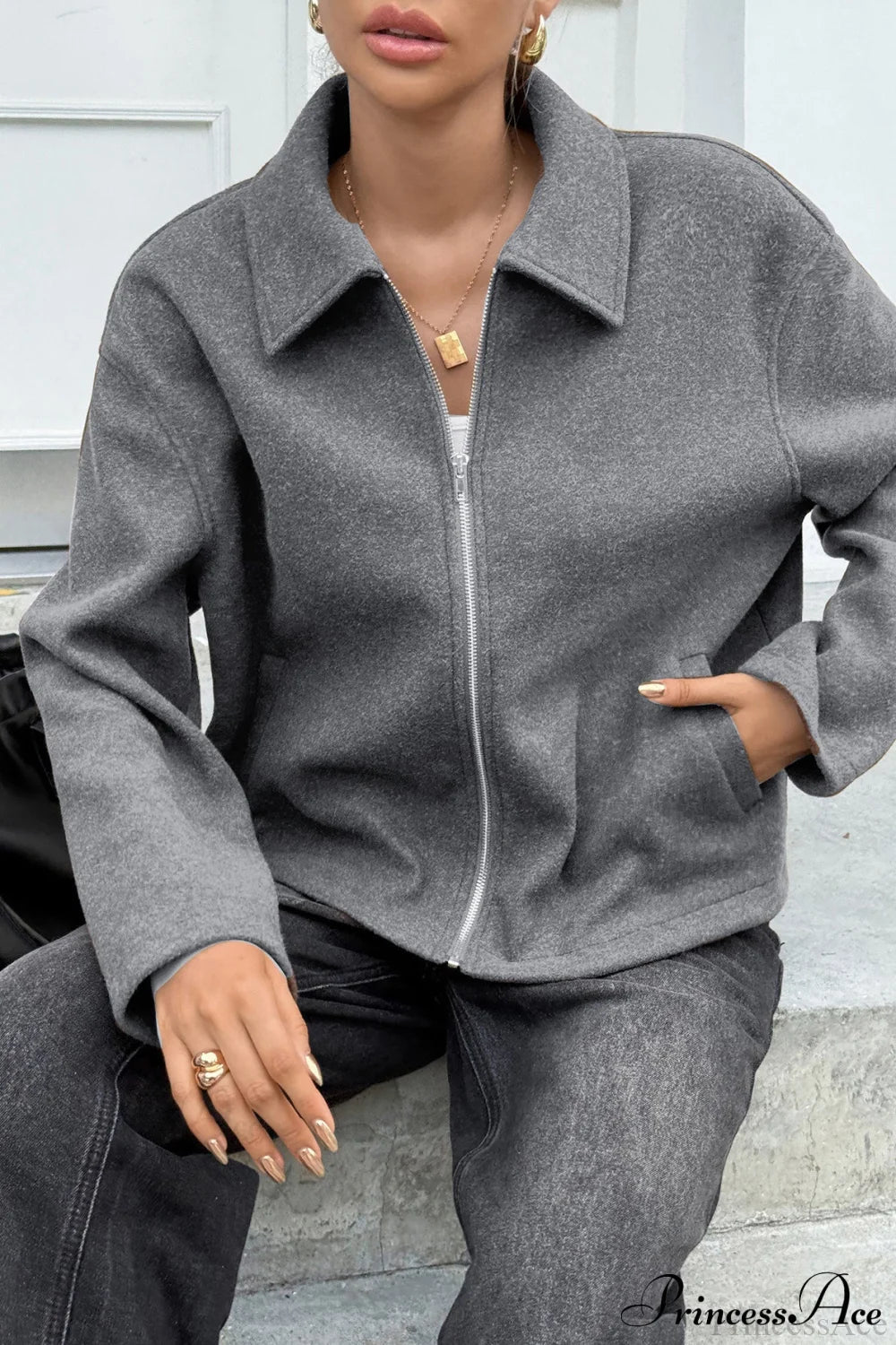 Long Sleeve Elegant Versatile Coat