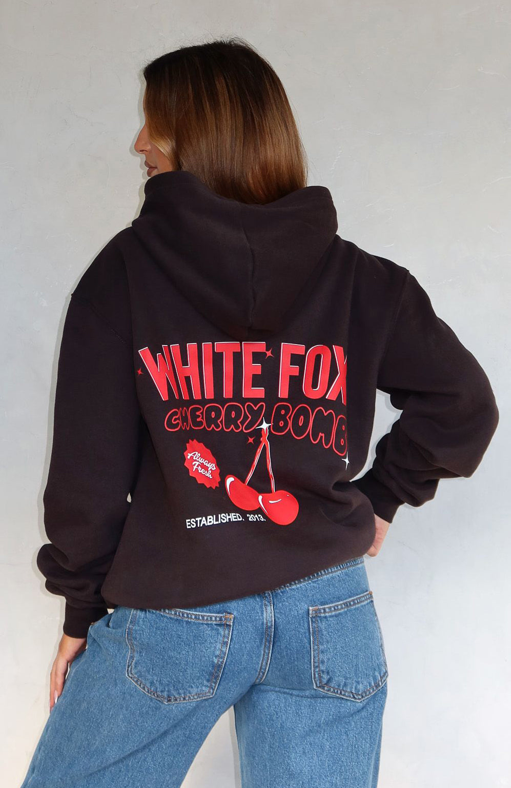 Don’t Waste Time Charcoal Hoodie