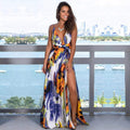 Floral Bodycon Chic Maxi Dress