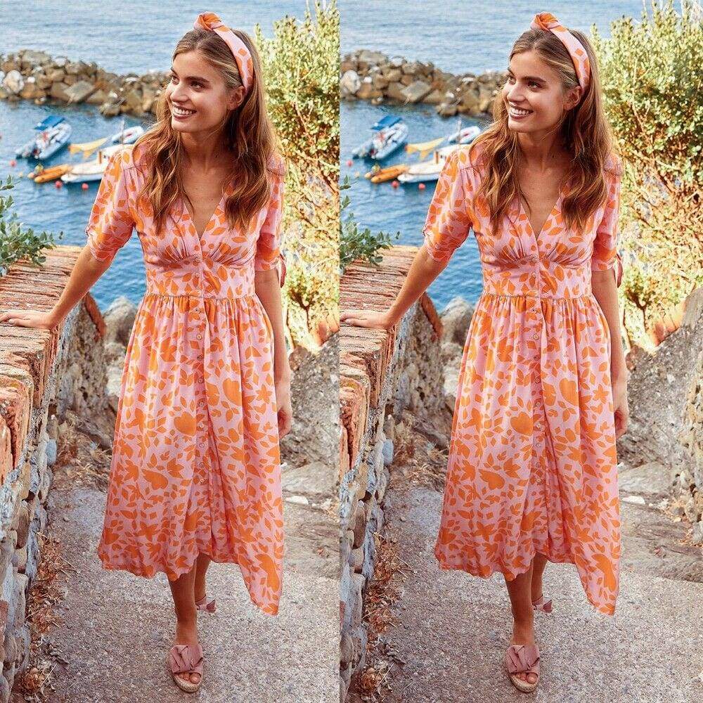 Sweet Boho Draped Bandage Floral Maxi Dress