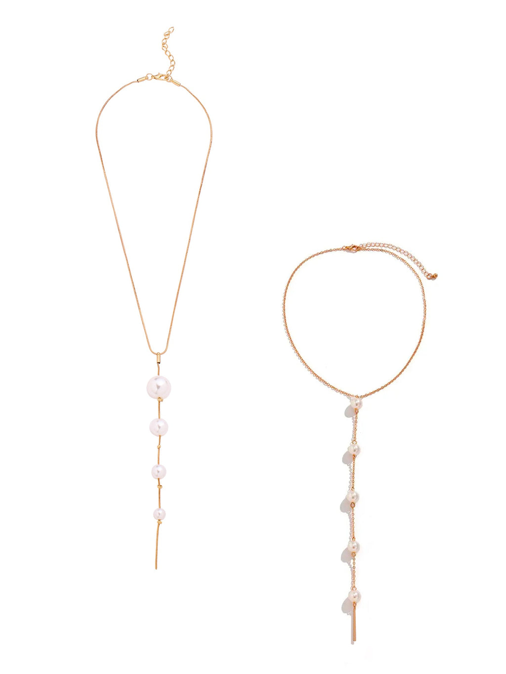 Pearl Fashion Gold Plated Choker Necklace