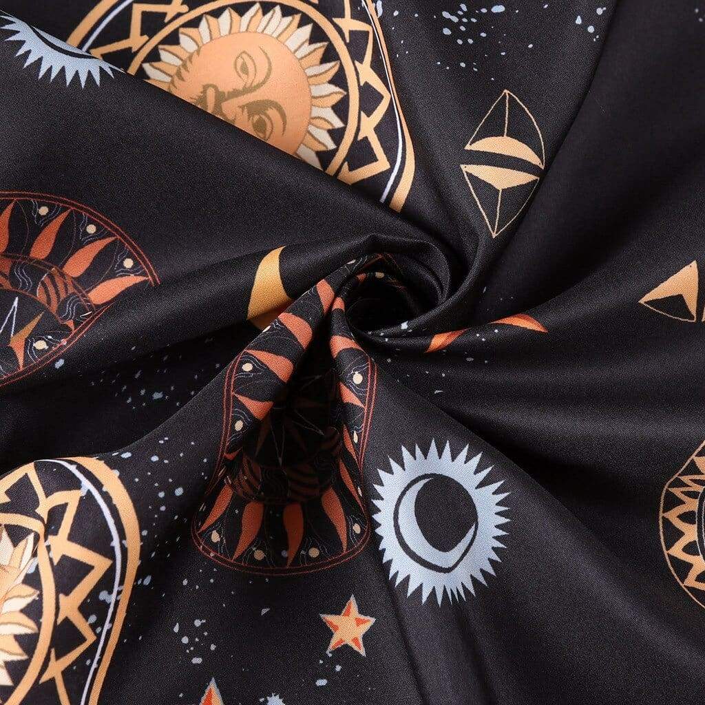 Printed Bohemian Ethnic Beach Maxi Dress