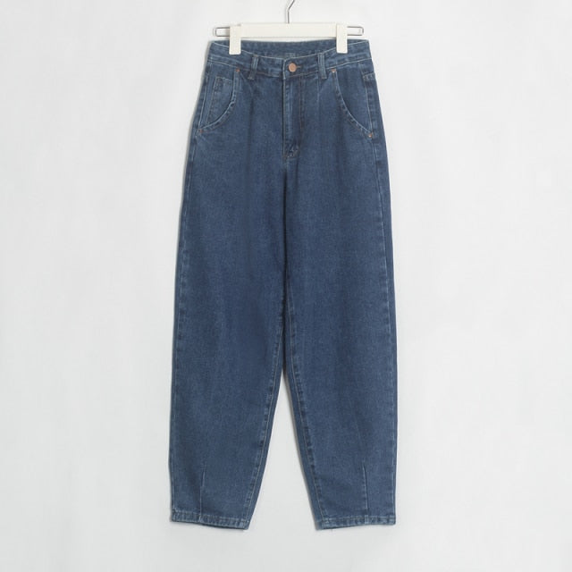 Relaxed Fit Casual Harem Denim Jean