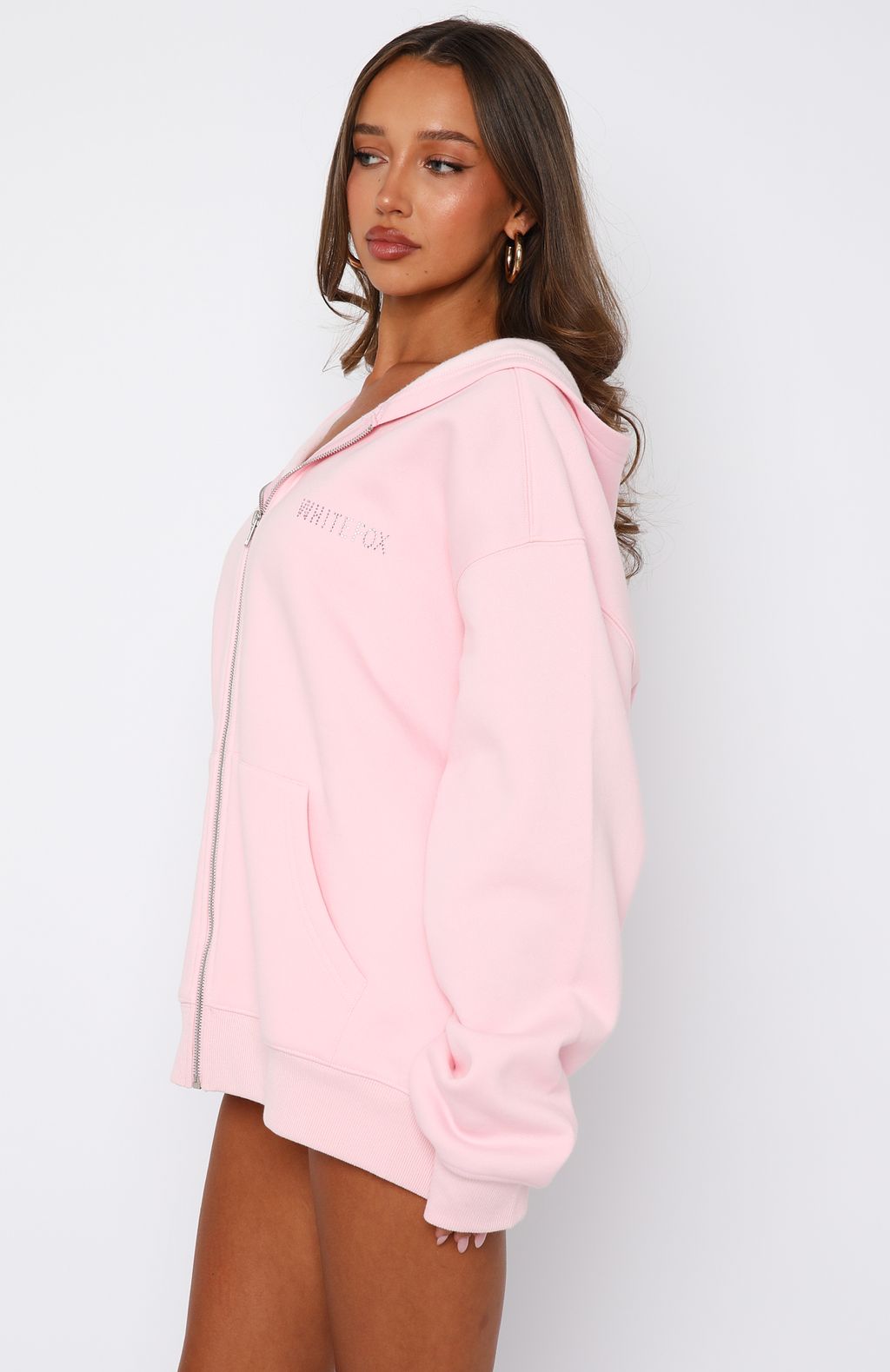 Celebrating Love Zip Pink Hoodie