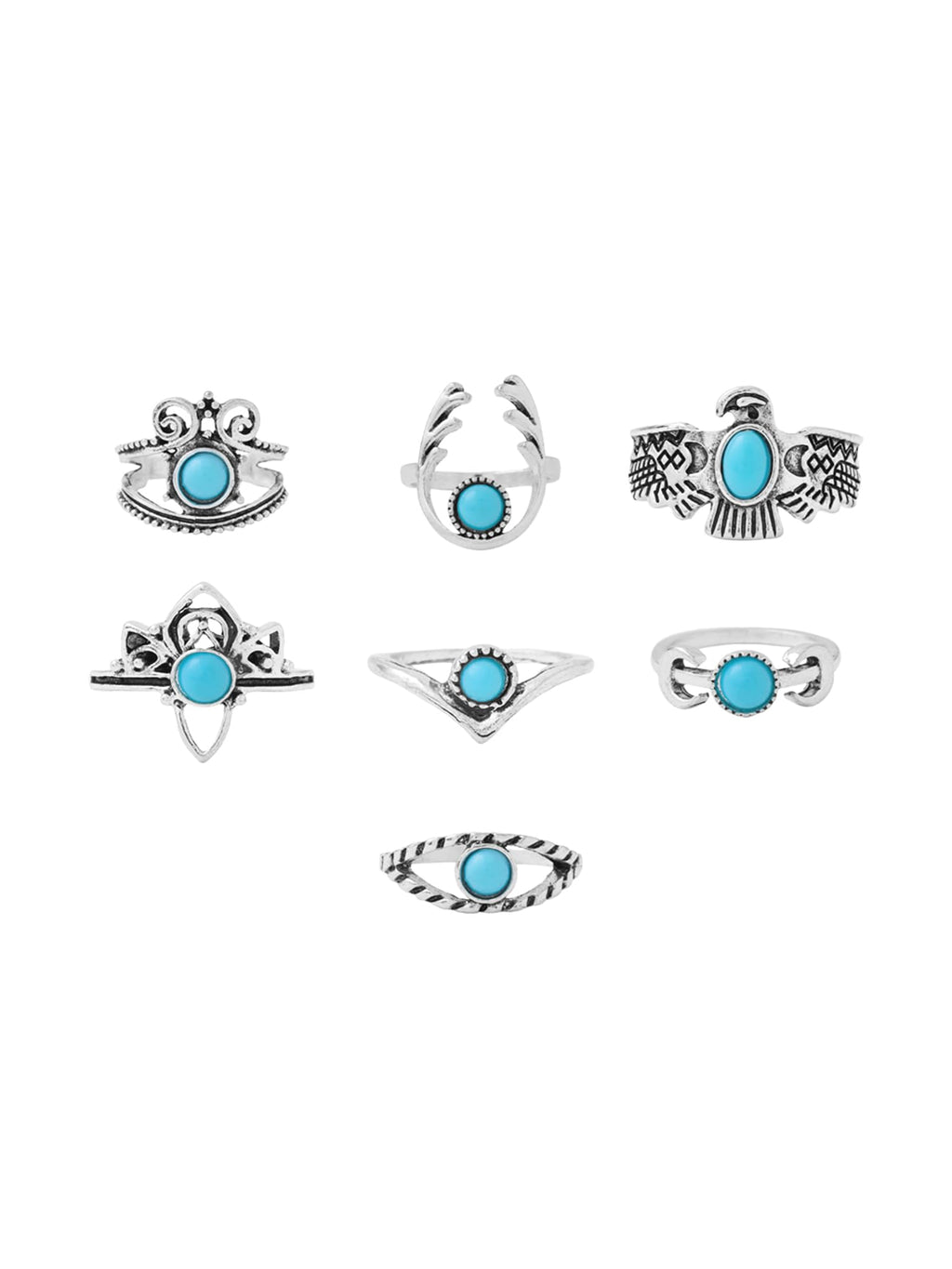 Boho Style Knuckle Stackable Finger Ring