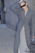 Single Breasted Wool Coat